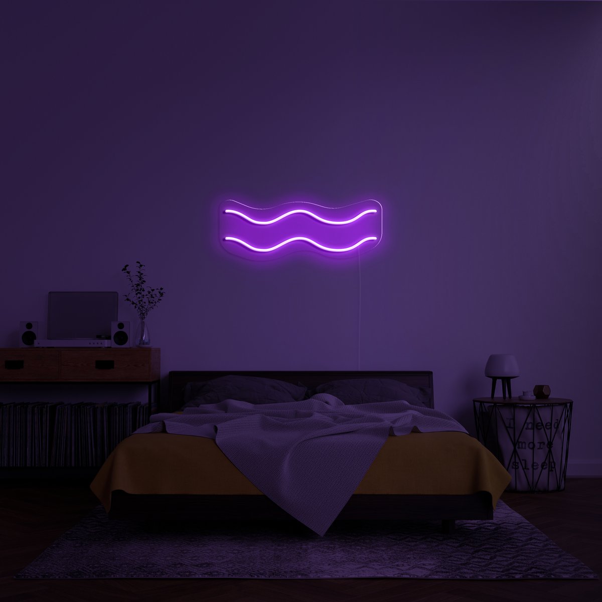 'Aquarius' LED Neon Sign