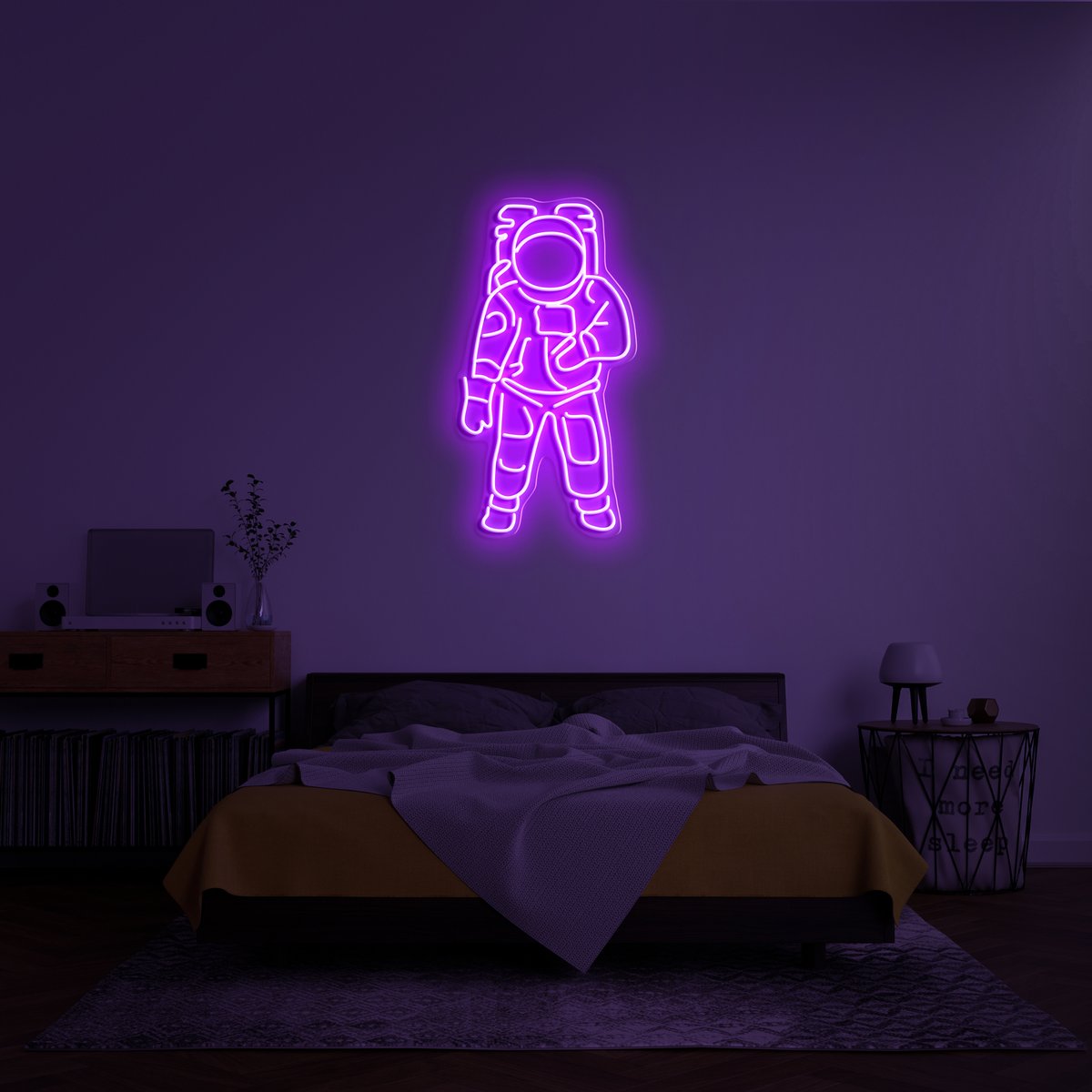 'Astronaut' LED Neon Sign