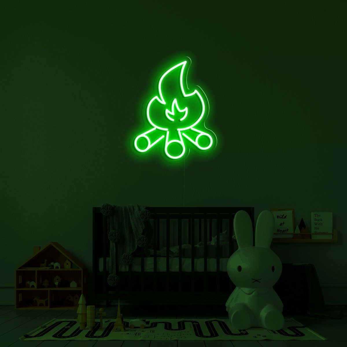 "Bonfire" LED Neon Sign