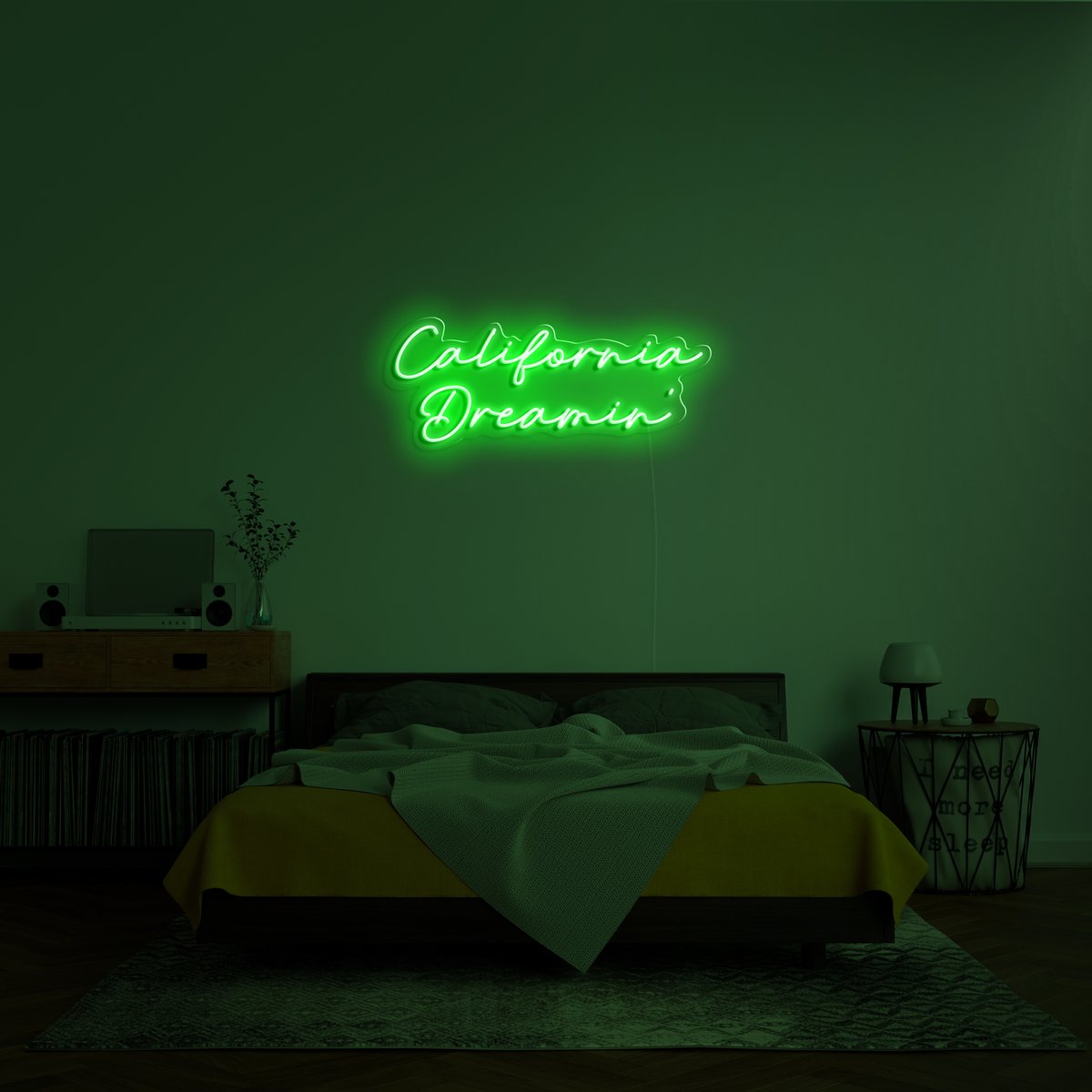 "California Dreamin" LED Neon Sign
