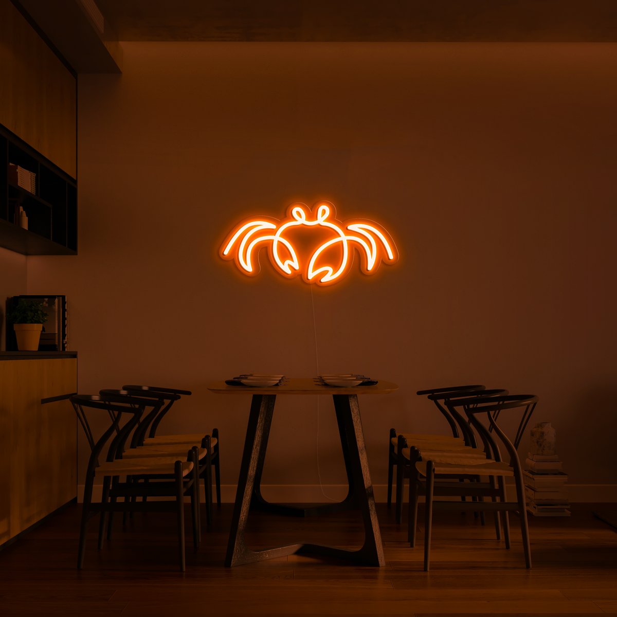 "Crab" LED Neon Sign