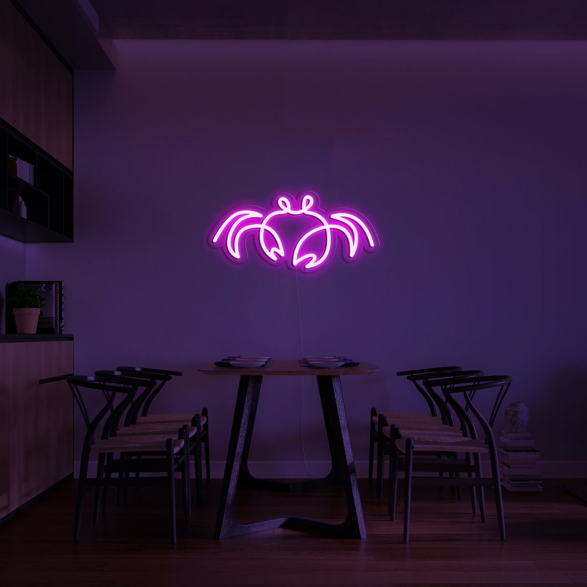 "Crab" LED Neon Sign