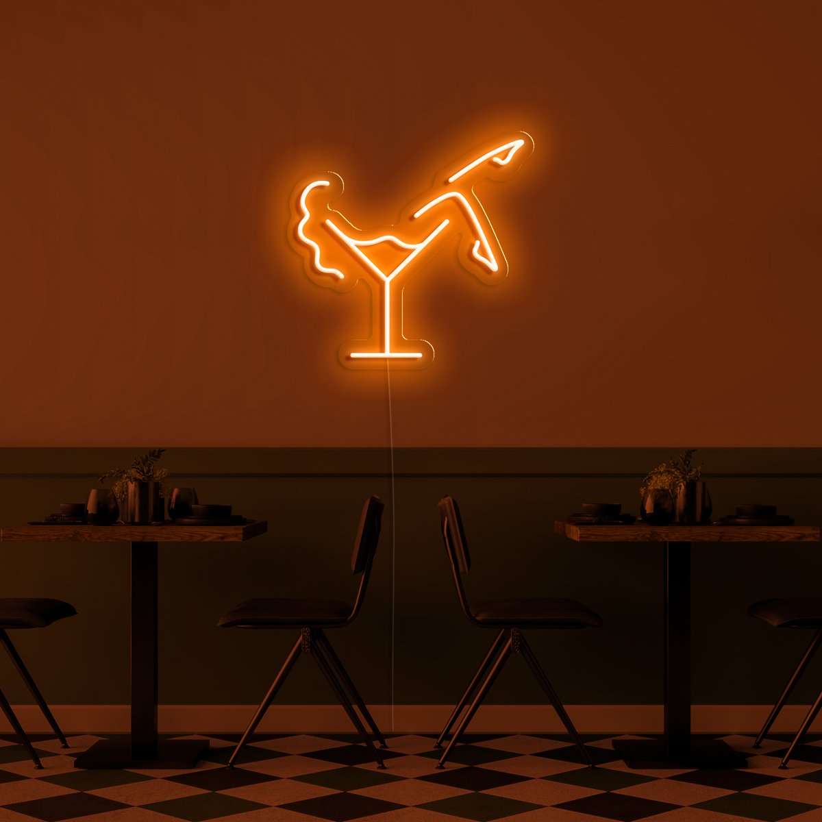 'Cocktail' LED Neon Sign