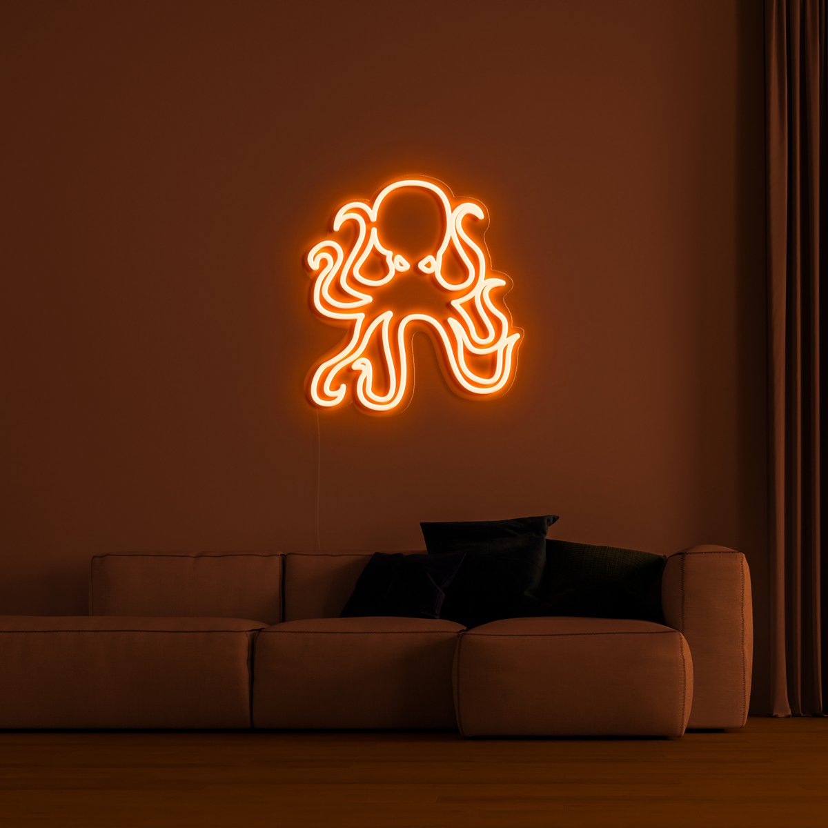 "Octopus" LED Neon Sign