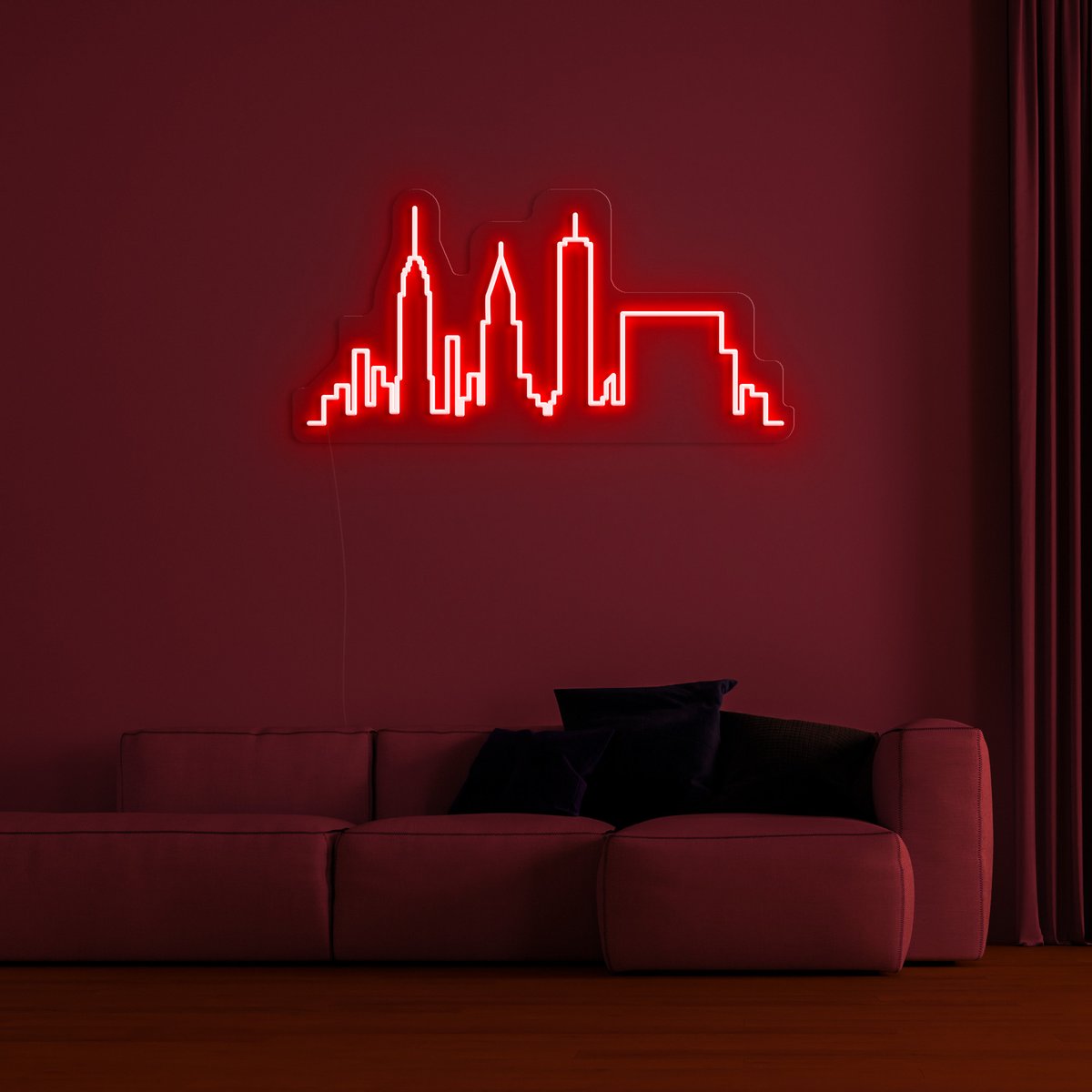 "Skyline" LED Neon Sign