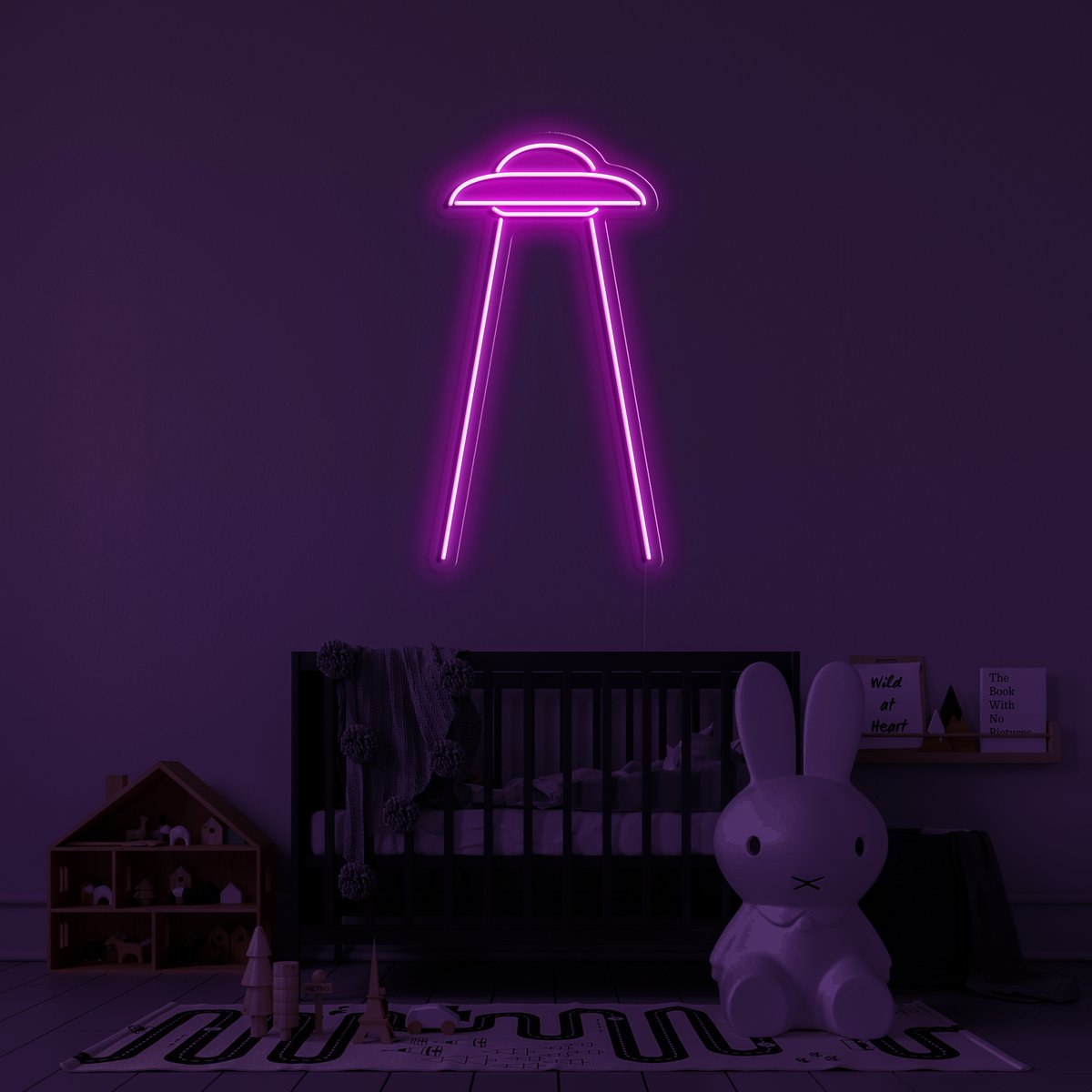 'UFO' LED Neon Sign