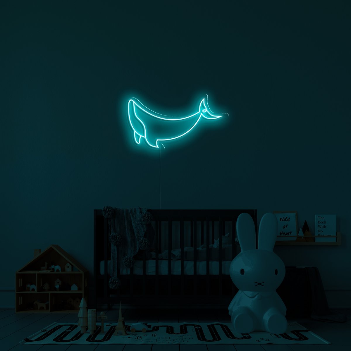 "Whale" LED Neon Sign