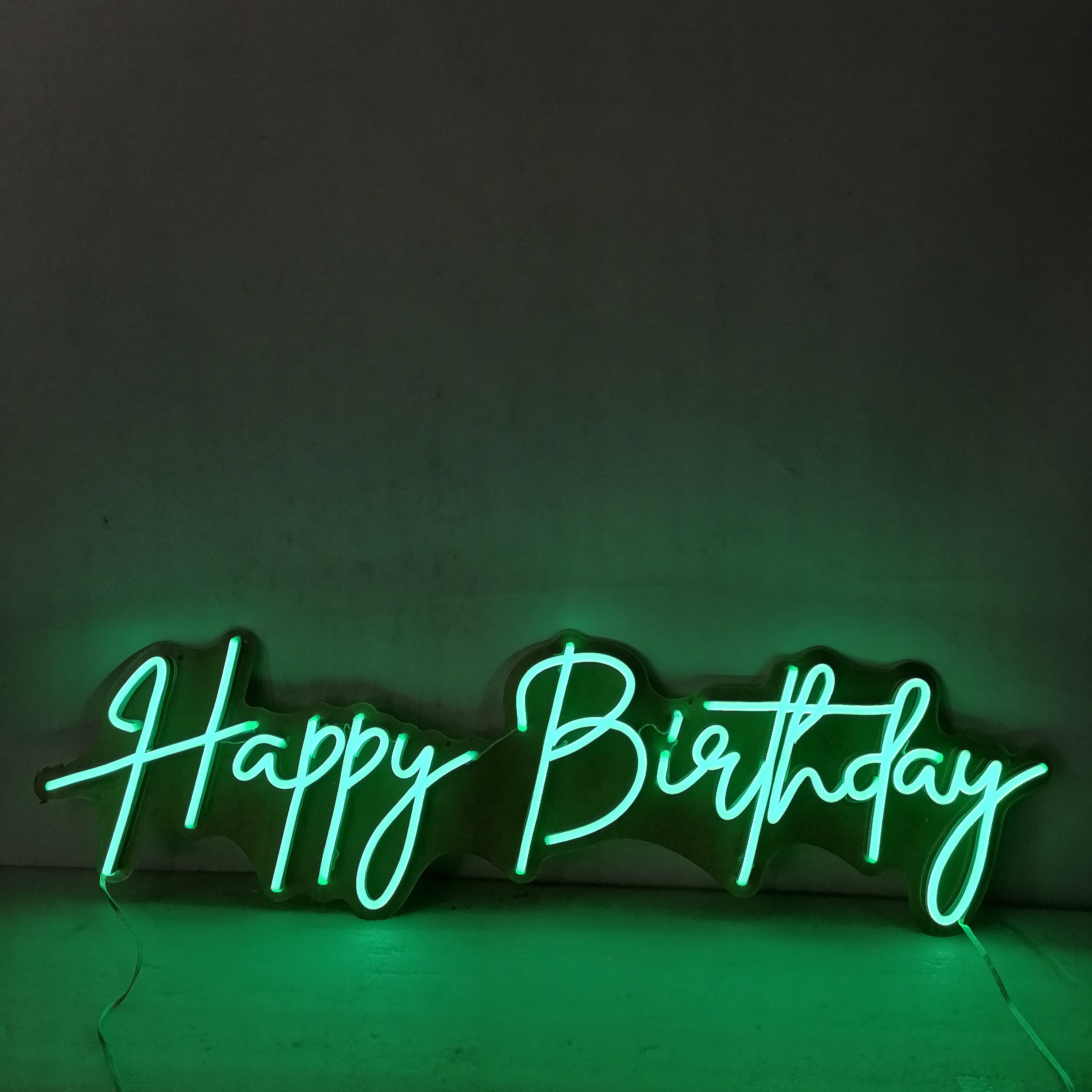 "Happy Birthday" LED Neon Sign