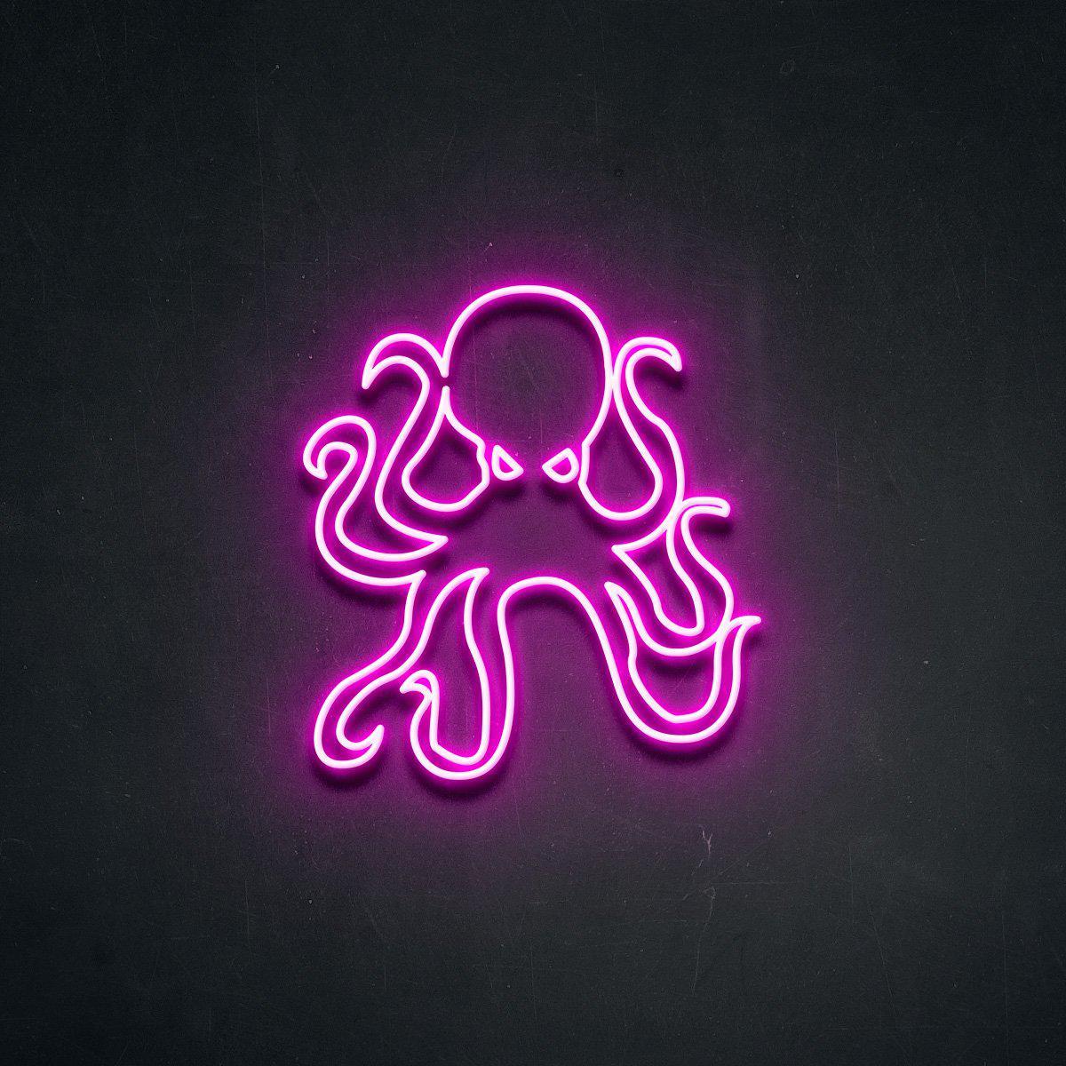 "Octopus" LED Neon Sign